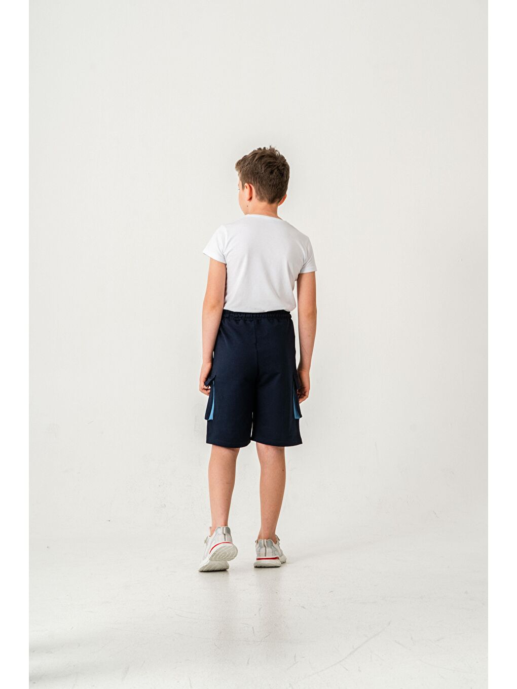 Lacivert Centre Court Smash Competitive Erkek Çocuk Şort-7