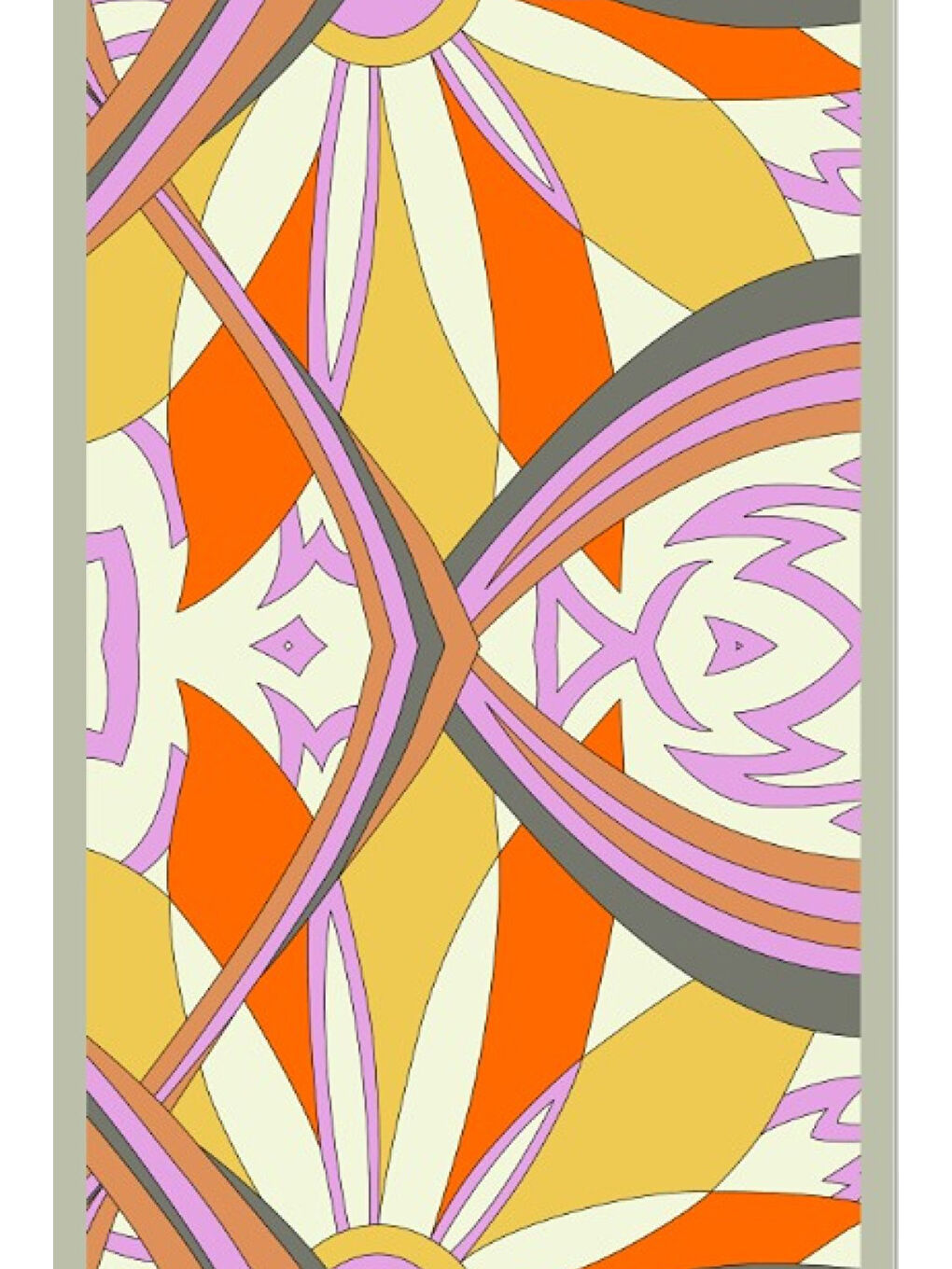 Mucci Kadın Şal 2611 Turuncu-3