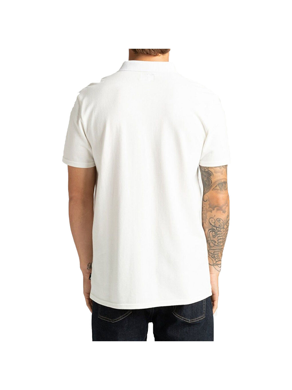 Skooled Polo Pique Erkek Beyaz Polo Tişört-3