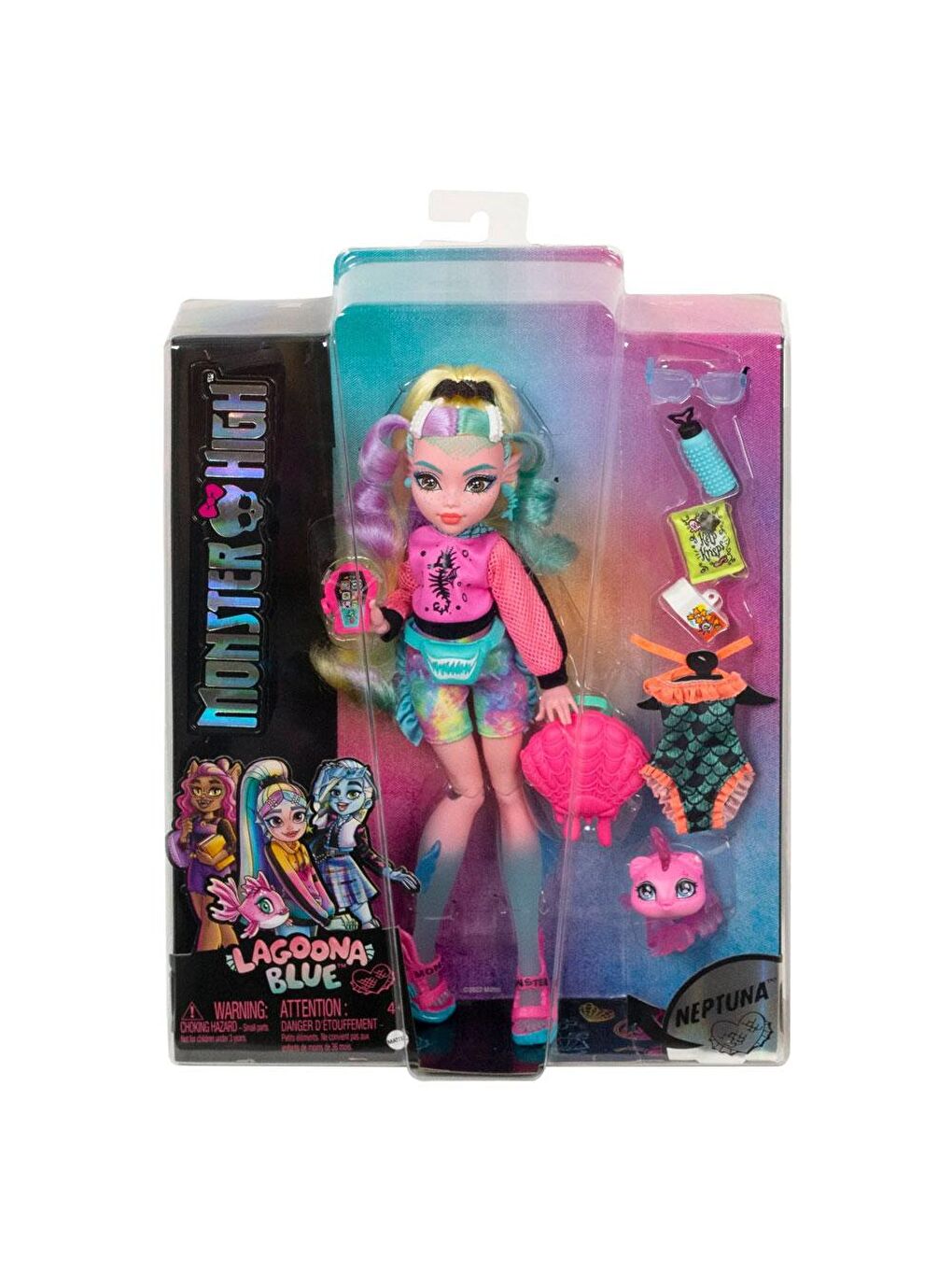 Monster High Ana Karakter Bebekler Lagoona Blue HPD53-HHK55 - 2