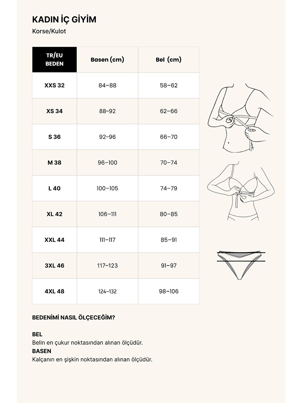 3'lü Paket Pamuklu Yüksek Bel Slip Külot 5004 Siyah-2