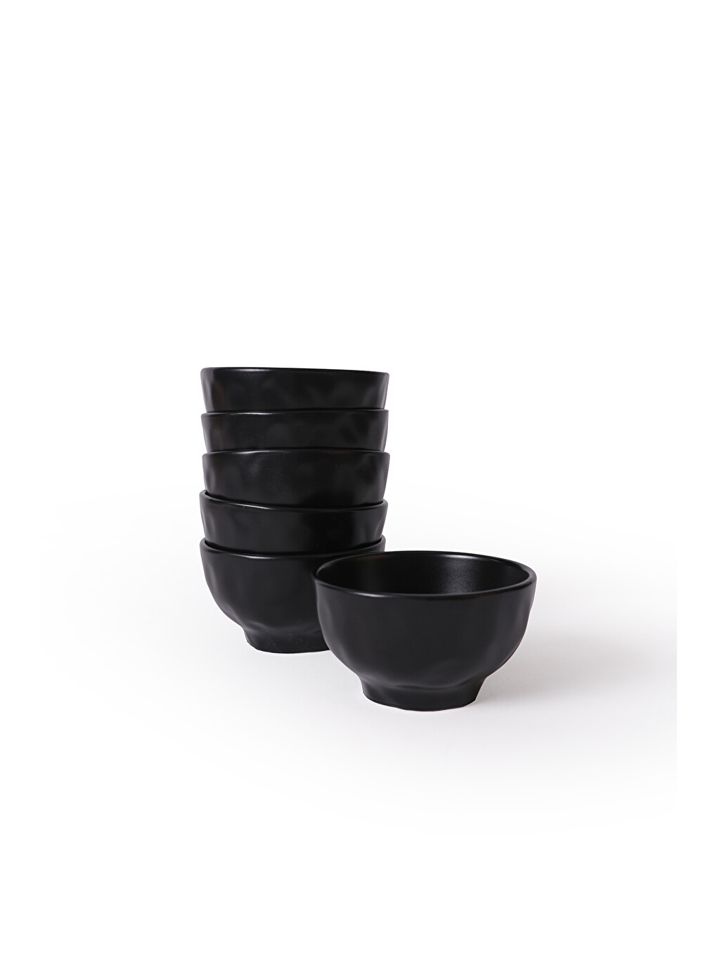 Mat Siyah Organik Kase 15 cm 6 Adet-6
