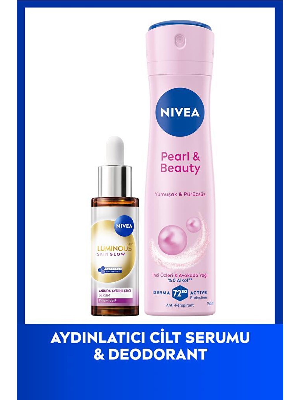 Luminous630 Skin Glow Aydınlatıcı Serum 30ml Ve Pearl&beauty Sprey Deodorant 150ml, Terlemeye Karşı