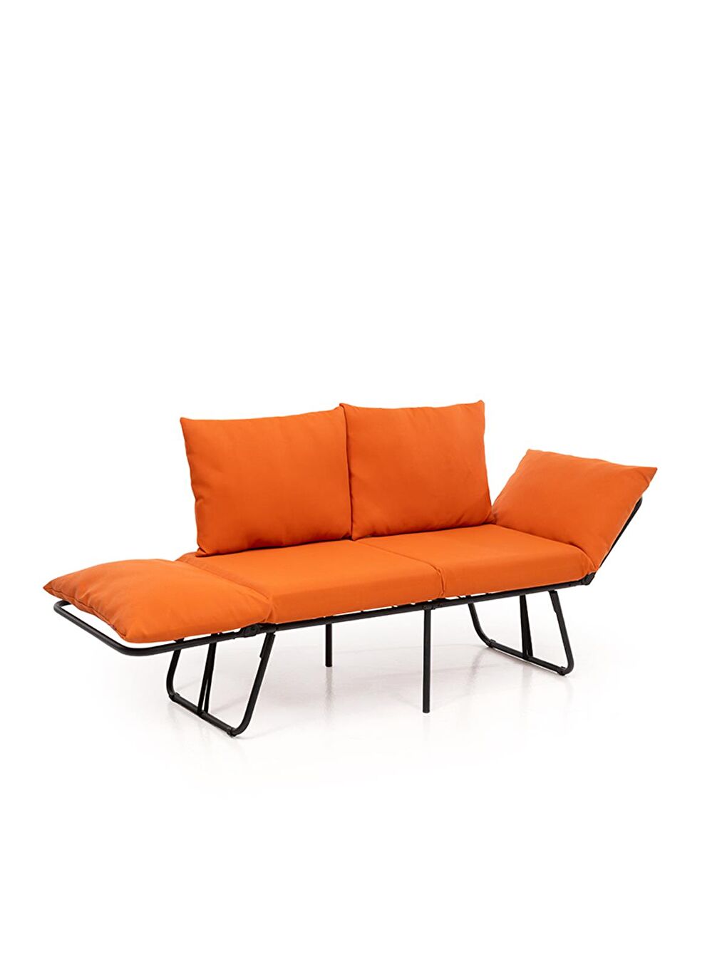 Viper İkili Katlanır Su Geçirmez Bahçe Koltuğu - Turuncu-3