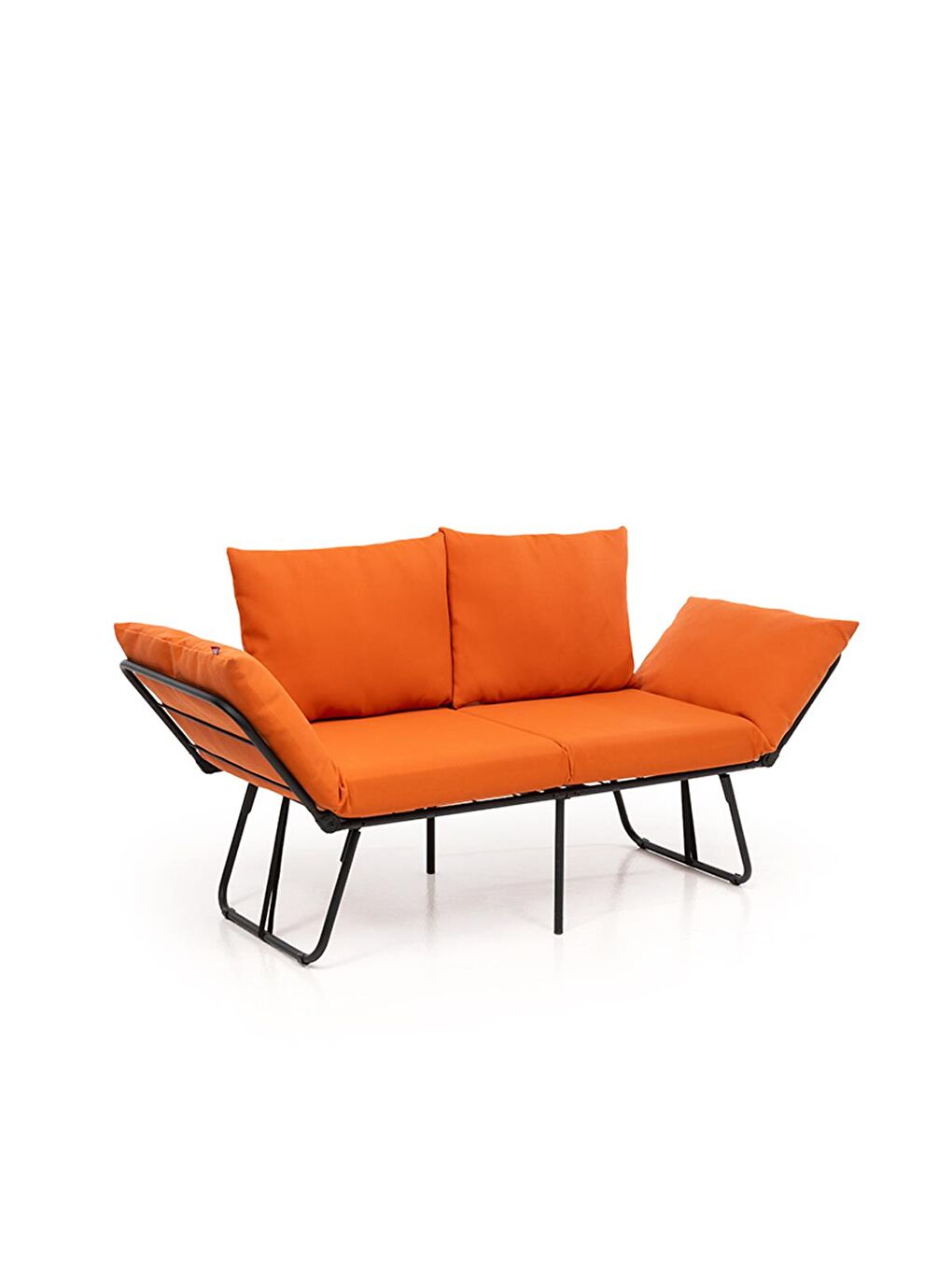 Viper İkili Katlanır Su Geçirmez Bahçe Koltuğu - Turuncu-4