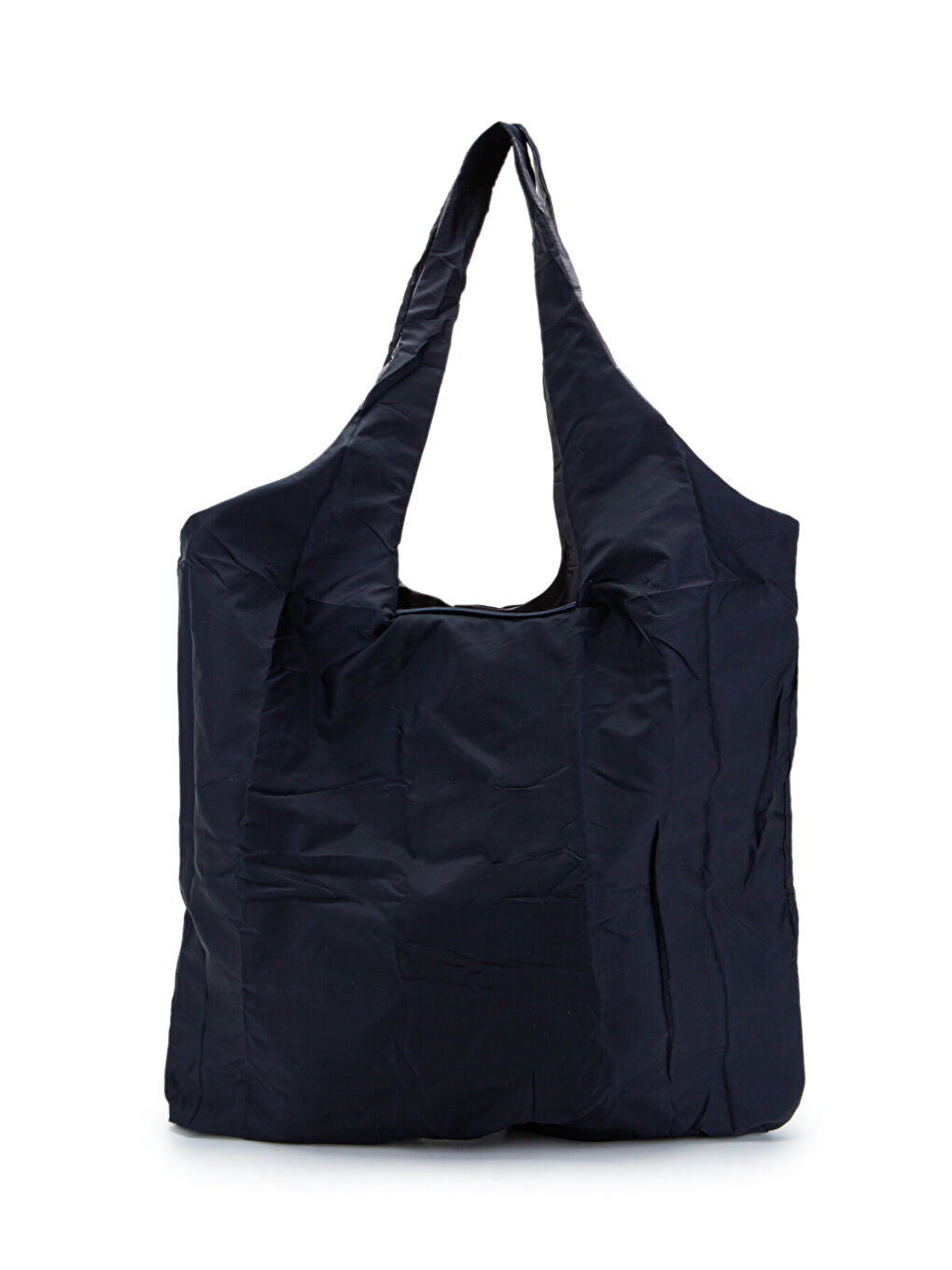 Açılabilen Anahtarlık Paraşüt Kumaş Alışveriş Kol Çantası Joan Klinkır Lacivert