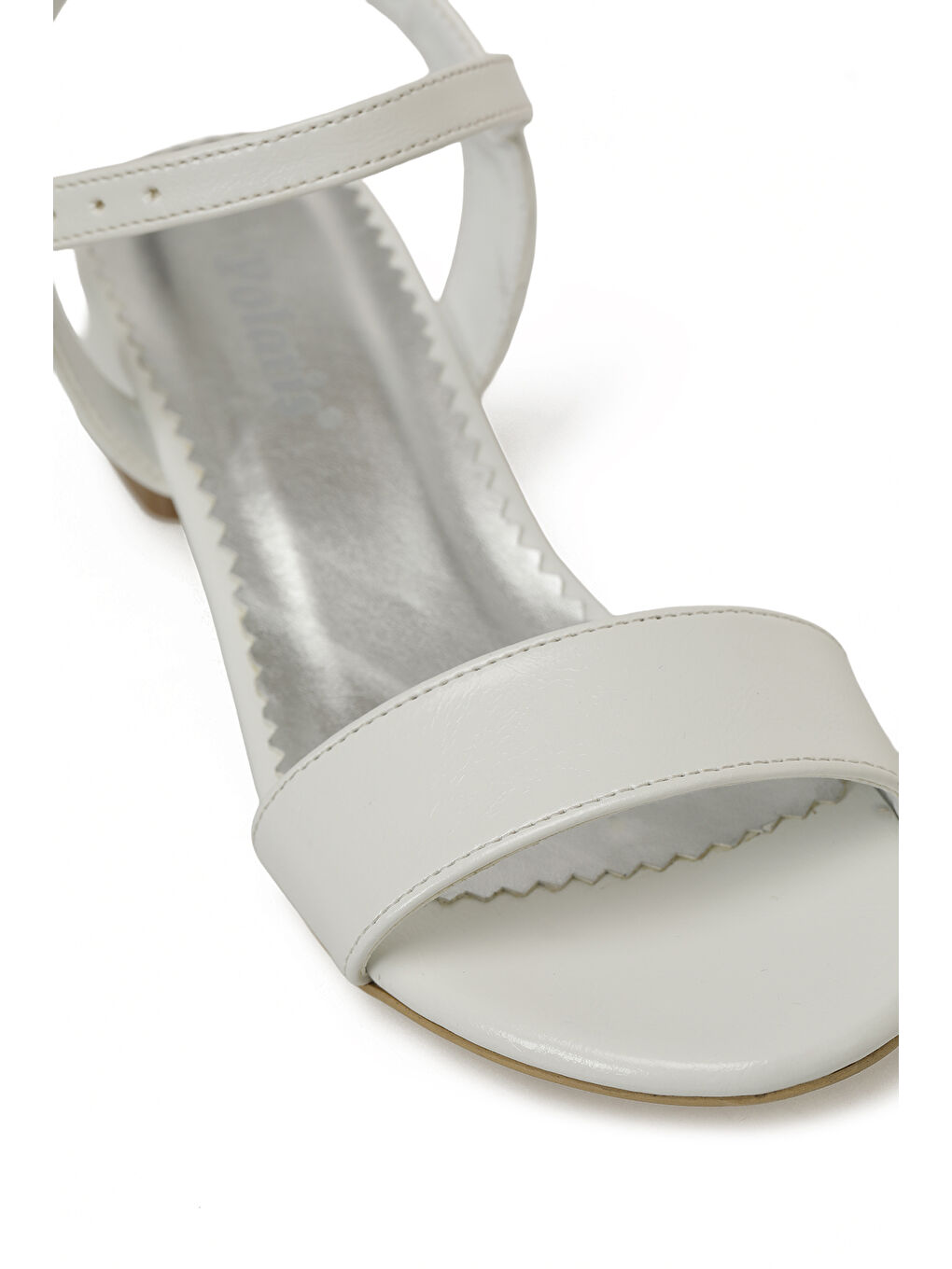 NUWSA.F6FX Beyaz Kız Çocuk Sandalet-6