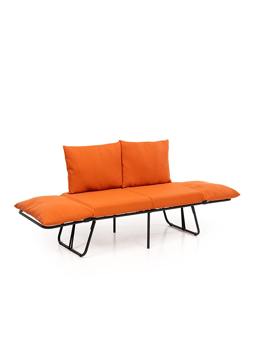 Viper İkili Katlanır Su Geçirmez Bahçe Koltuğu - Turuncu-7