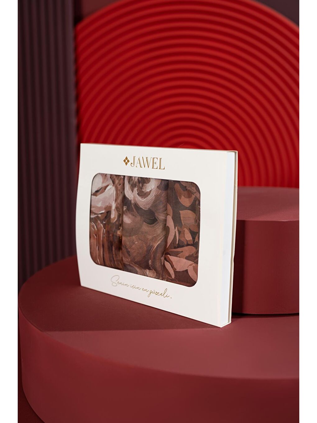 Karışık Kadın Soft Şal Paketi Kahve(Mellas-Marla-İmerion)-1