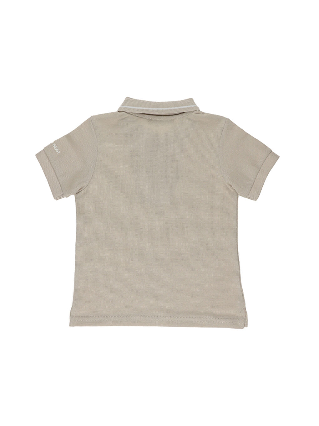 Erkek Bebek Bej Polo Yaka Tişört-1