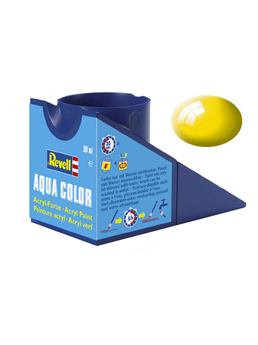 Revell 36112 Yellow Gloss 18 Ml Su Bazlı Maket Boyası