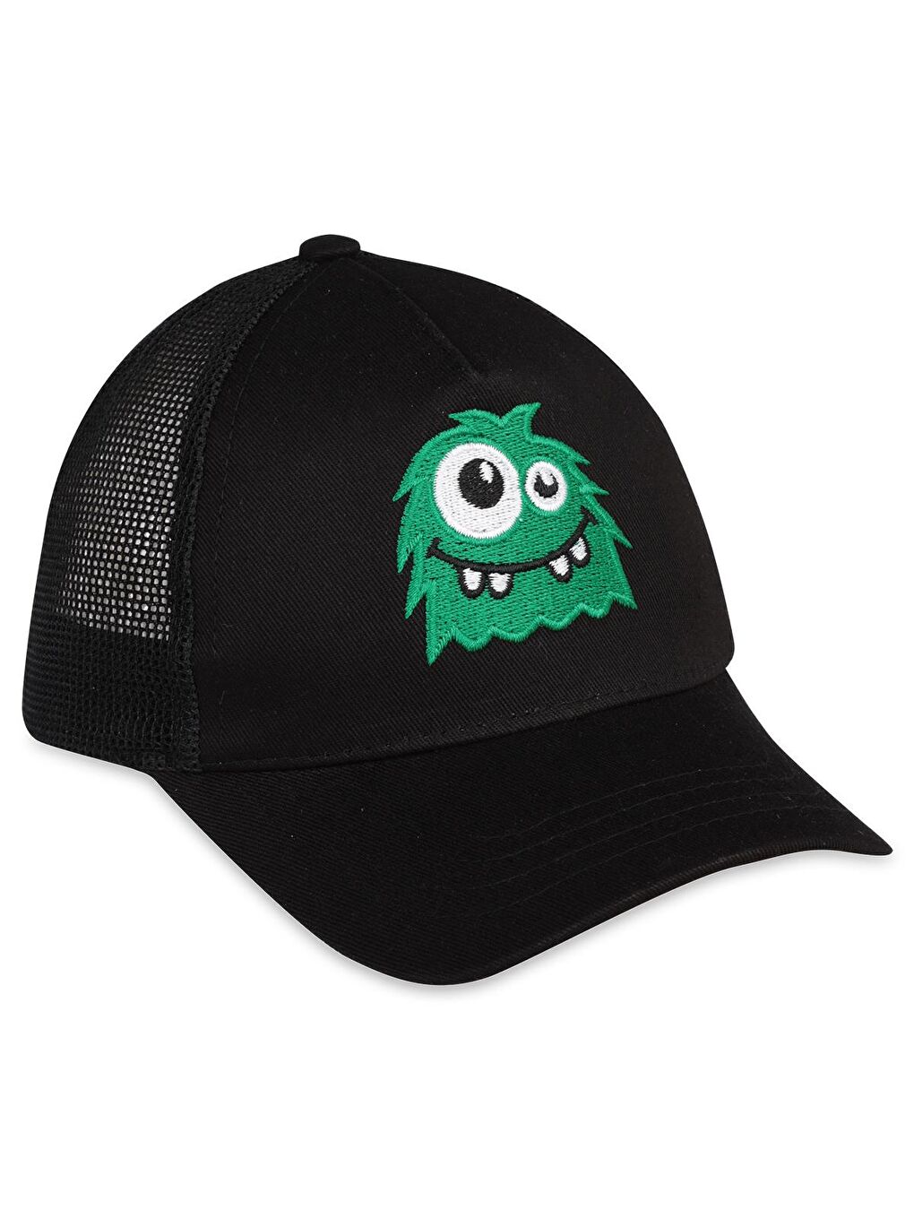 Baby Monster Bebek Erkek Kep Şapka - Siyah