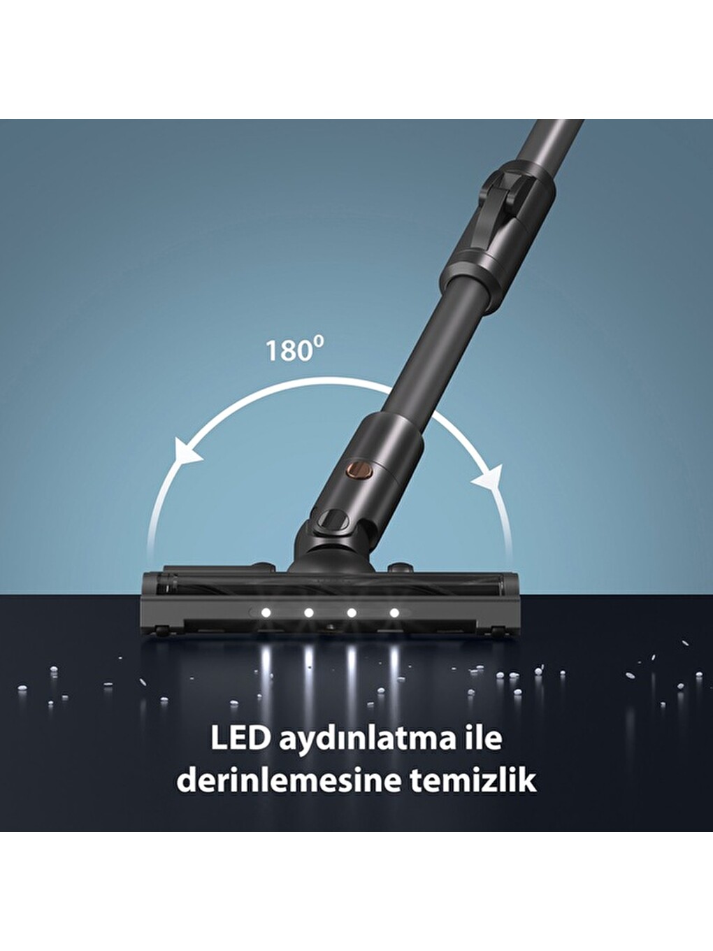 A25t Şarjlı Vacumaster Kablosuz Dikey Süpürge - Siyah - 300 Watt-6