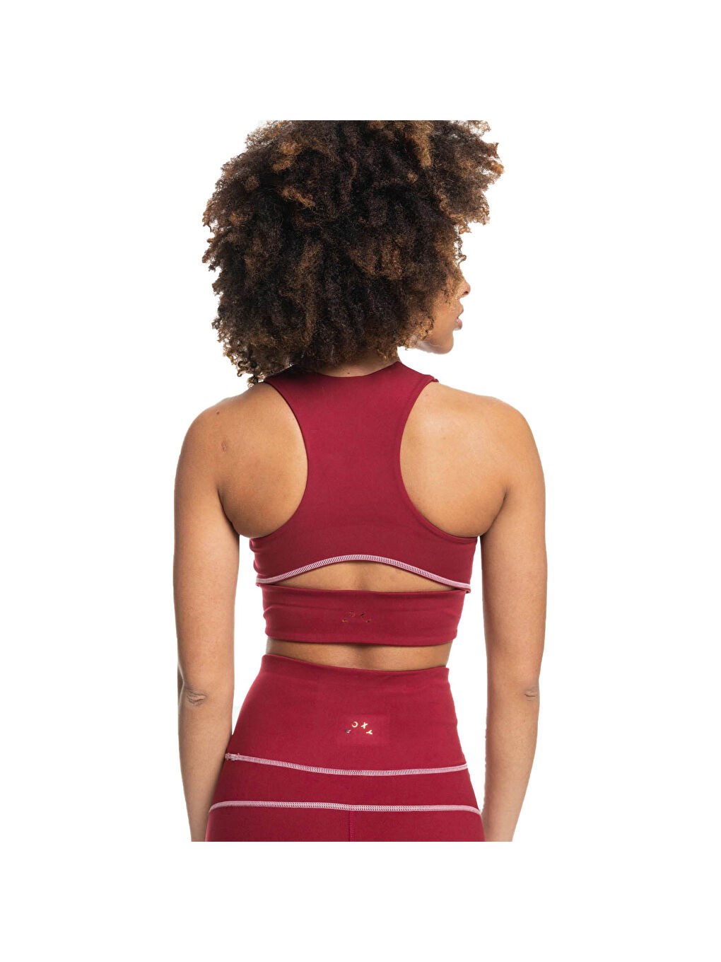 Kadın Fitness Bra Golden Hours Kırmızı-1