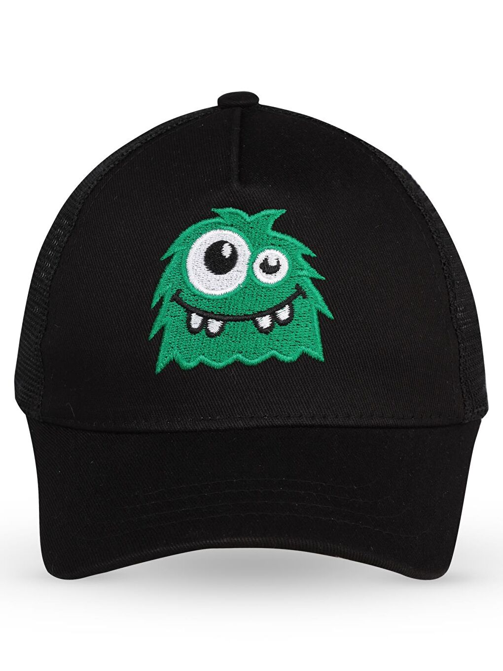 Baby Monster Bebek Erkek Kep Şapka - Siyah-2