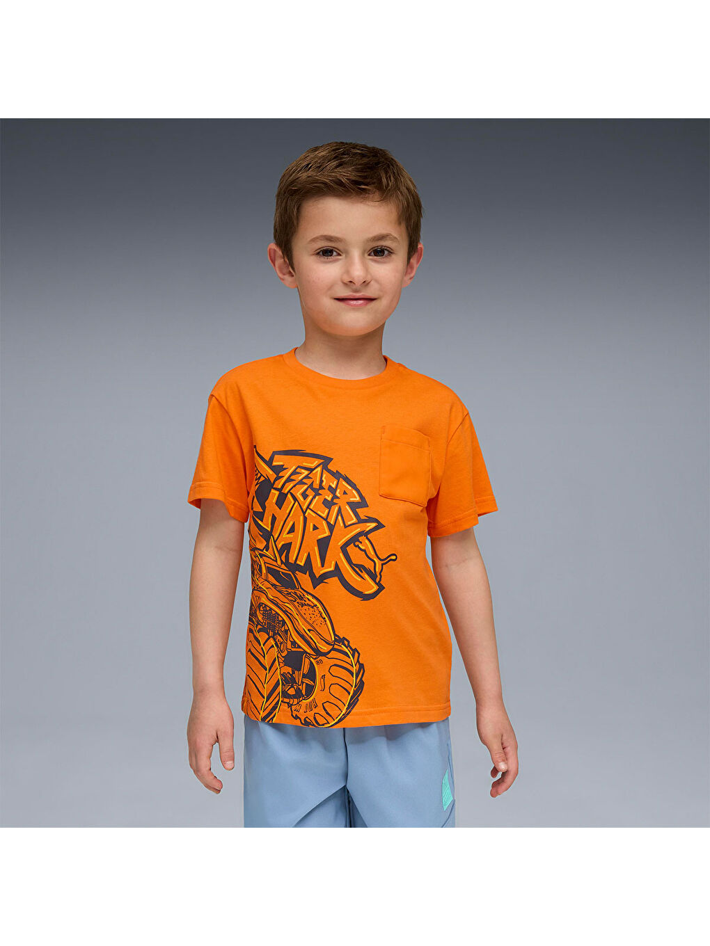 X Hot Wheels Erkek Çocuk Turuncu Tişört