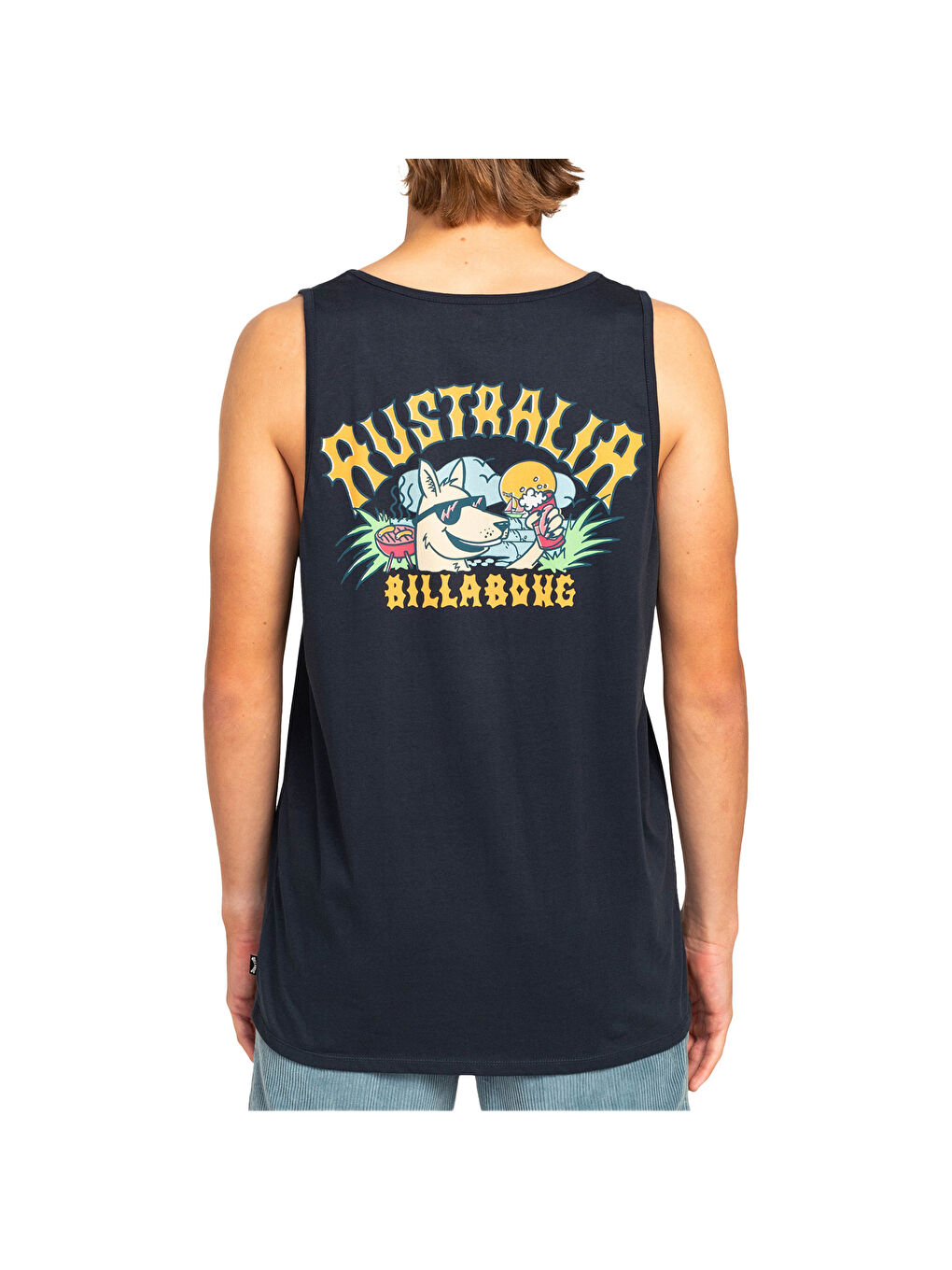 Lacivert Arch Dreamy Place Tk Erkek Mavi Atlet-3