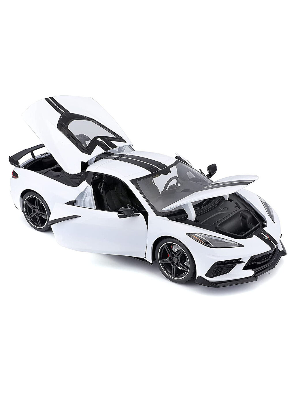 1/24 2020 Chevrolet Corvette Stingray Coupe - Beyaz-1