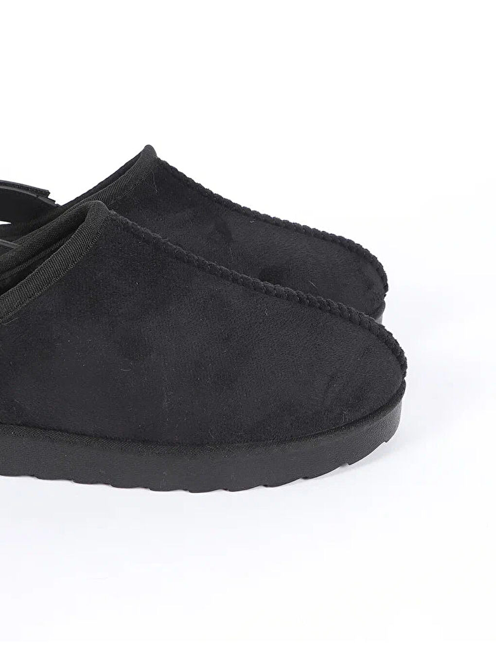 Siyah Erkek Ayarlanabilir Ev İçi Ayakkabı - GRIPBACK-1