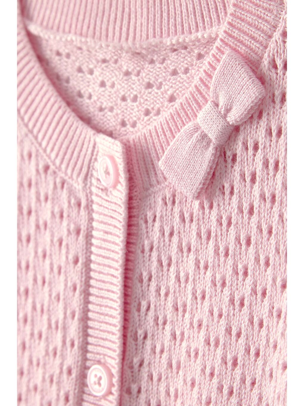 Kız Bebek Kazak 6 Ay-24 Ay Pembe-1