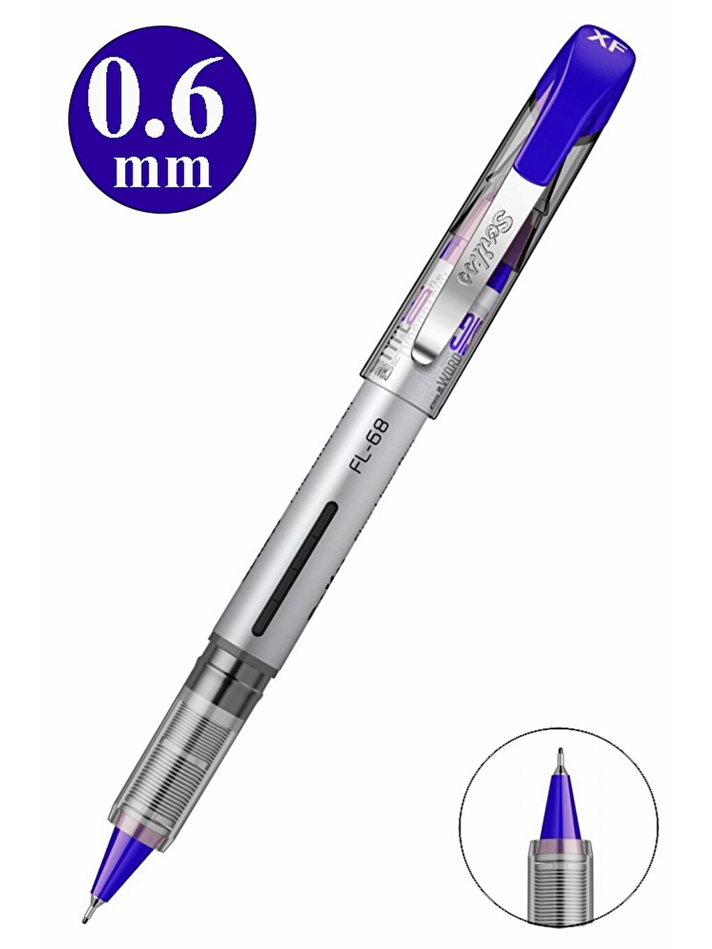 Pilot Kalem Fl-68 1 Adet Fine Liner Pilot Kalem 0.6mm Fineliner Uçlu Pilot Kalem Ince Su Baz