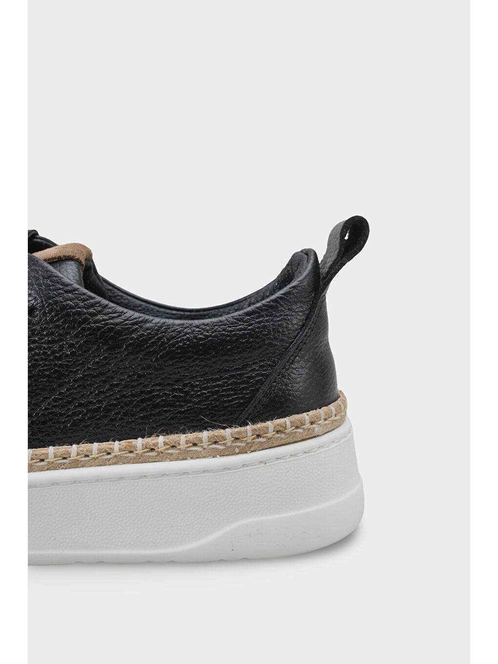 Siyah Skippy Hakiki Der Süet Bağcıklı İçi Hakiki Deri Astarlı Erkek Günlük Sneaker Ayakkabı-2