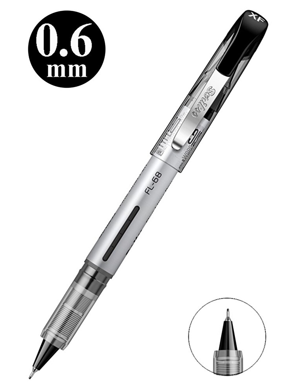 Pilot Kalem Fl-68 1 Adet Fine Liner Pilot Kalem 0.6mm Fineliner Uçlu Pilot Kalem Ince Su Baz