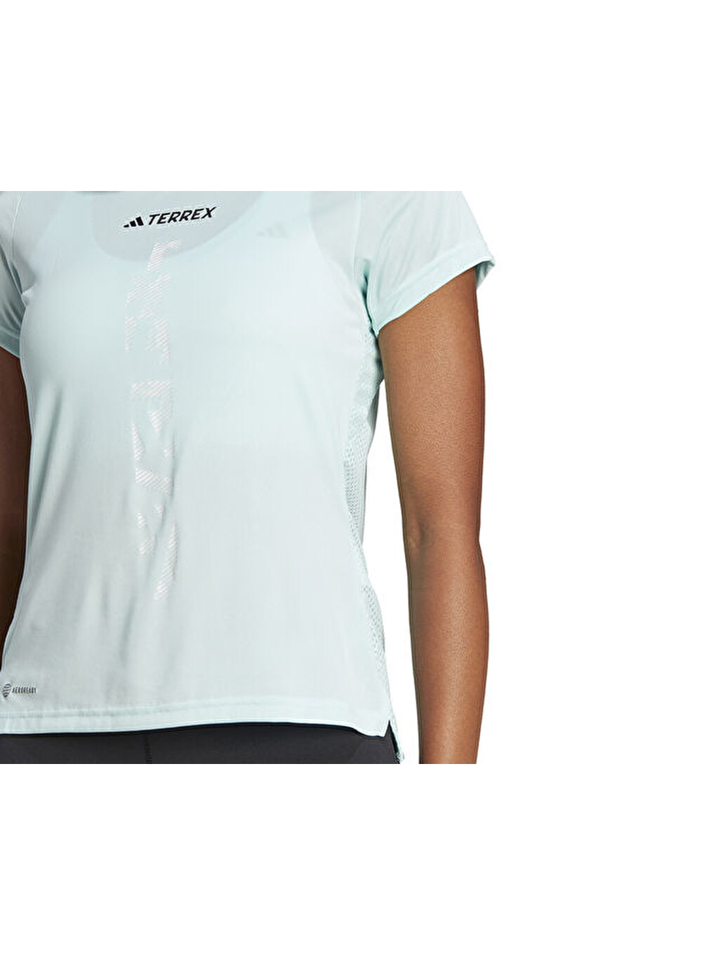 Agr Shirt W Kadın Arazi Koşu Tişörtü Hz6260 Yeşil-7