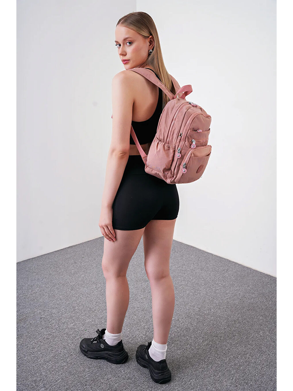 Pembe Kadın Sırt Çantası BHPC6010-2