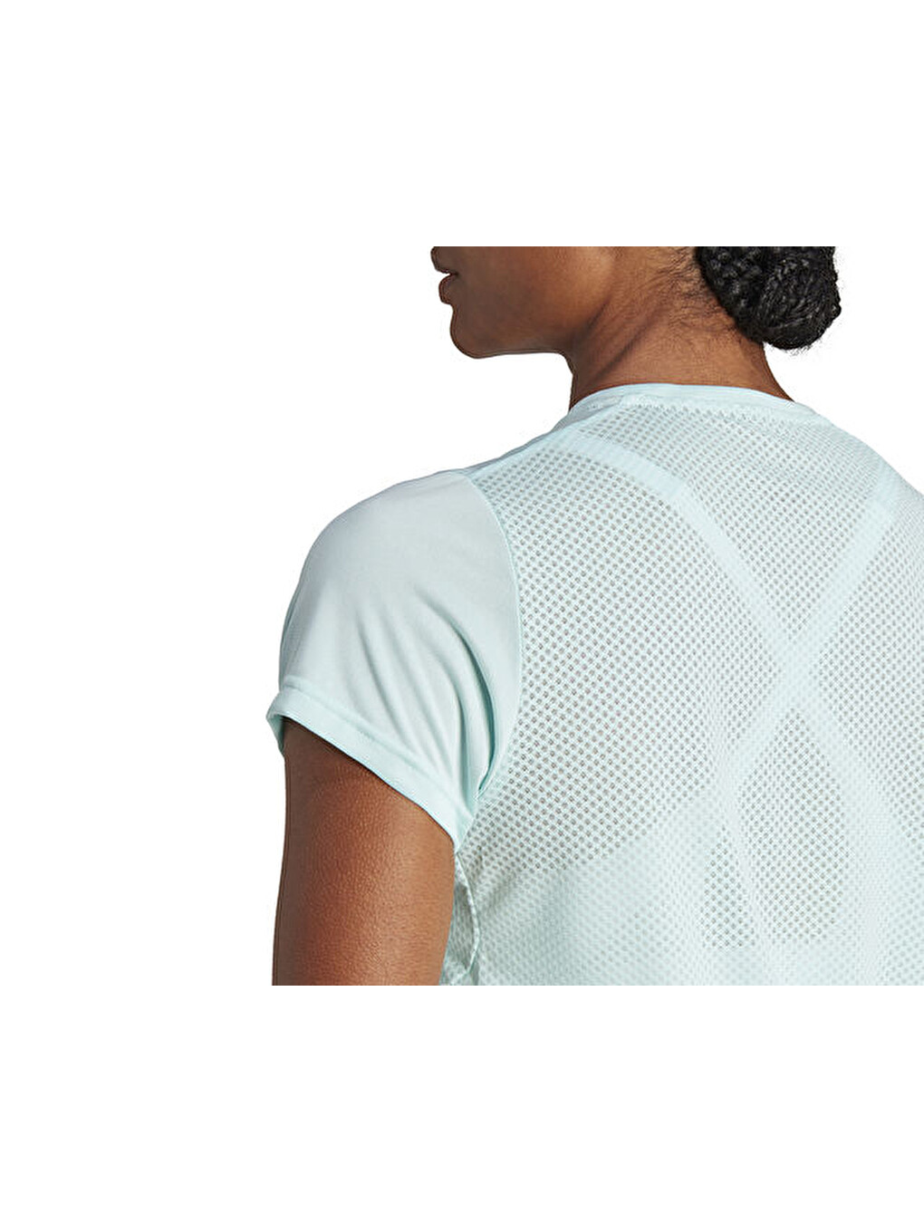 Agr Shirt W Kadın Arazi Koşu Tişörtü Hz6260 Yeşil-8