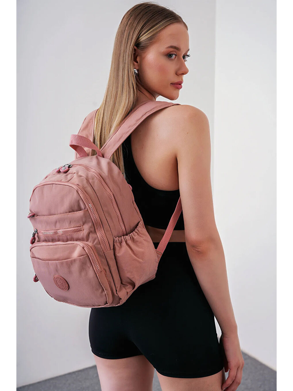 Pembe Kadın Sırt Çantası BHPC6010-3