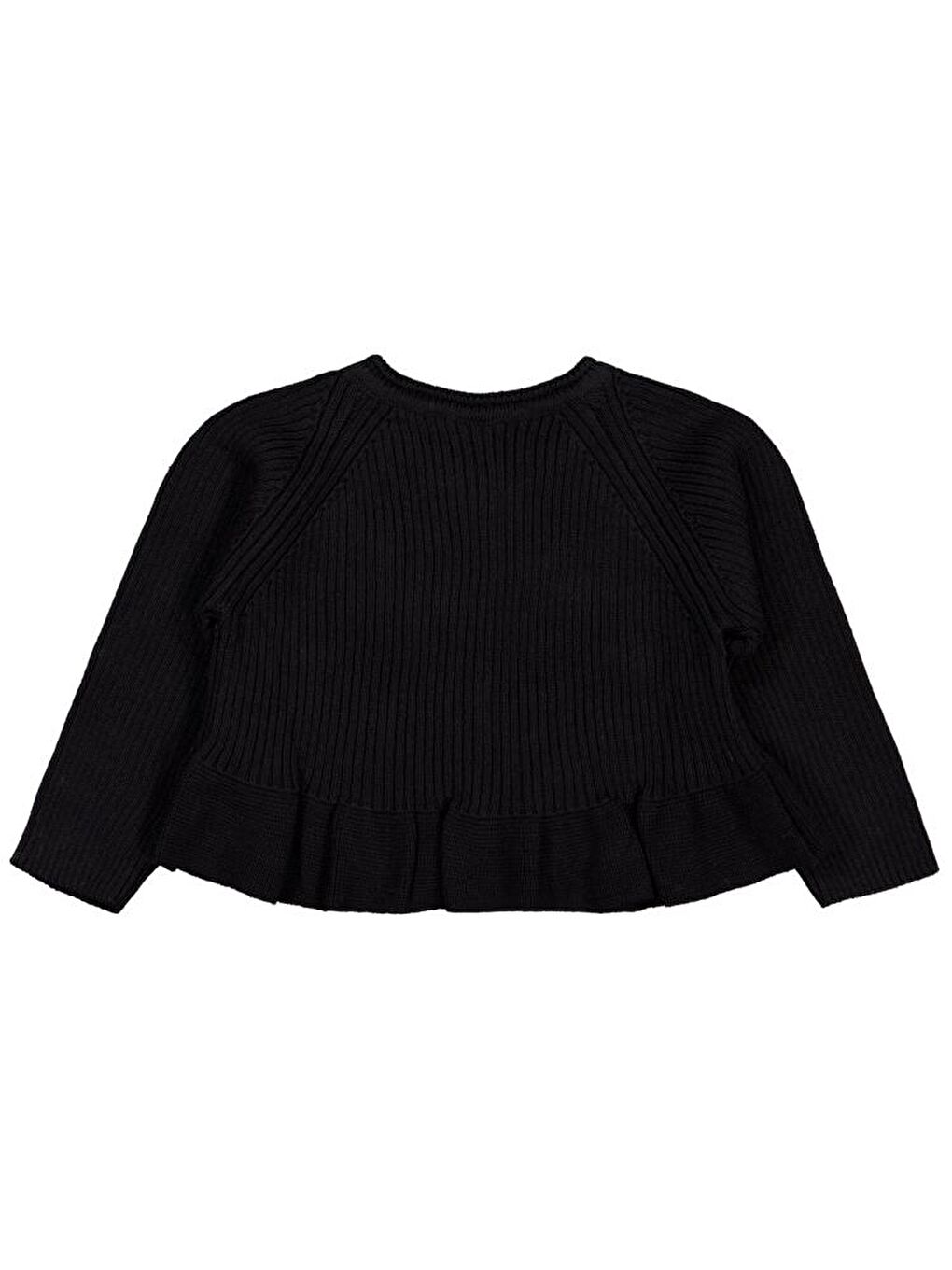 Baby Fiyonklu 6-18 Ay Hırka - Siyah 9-12 Ay