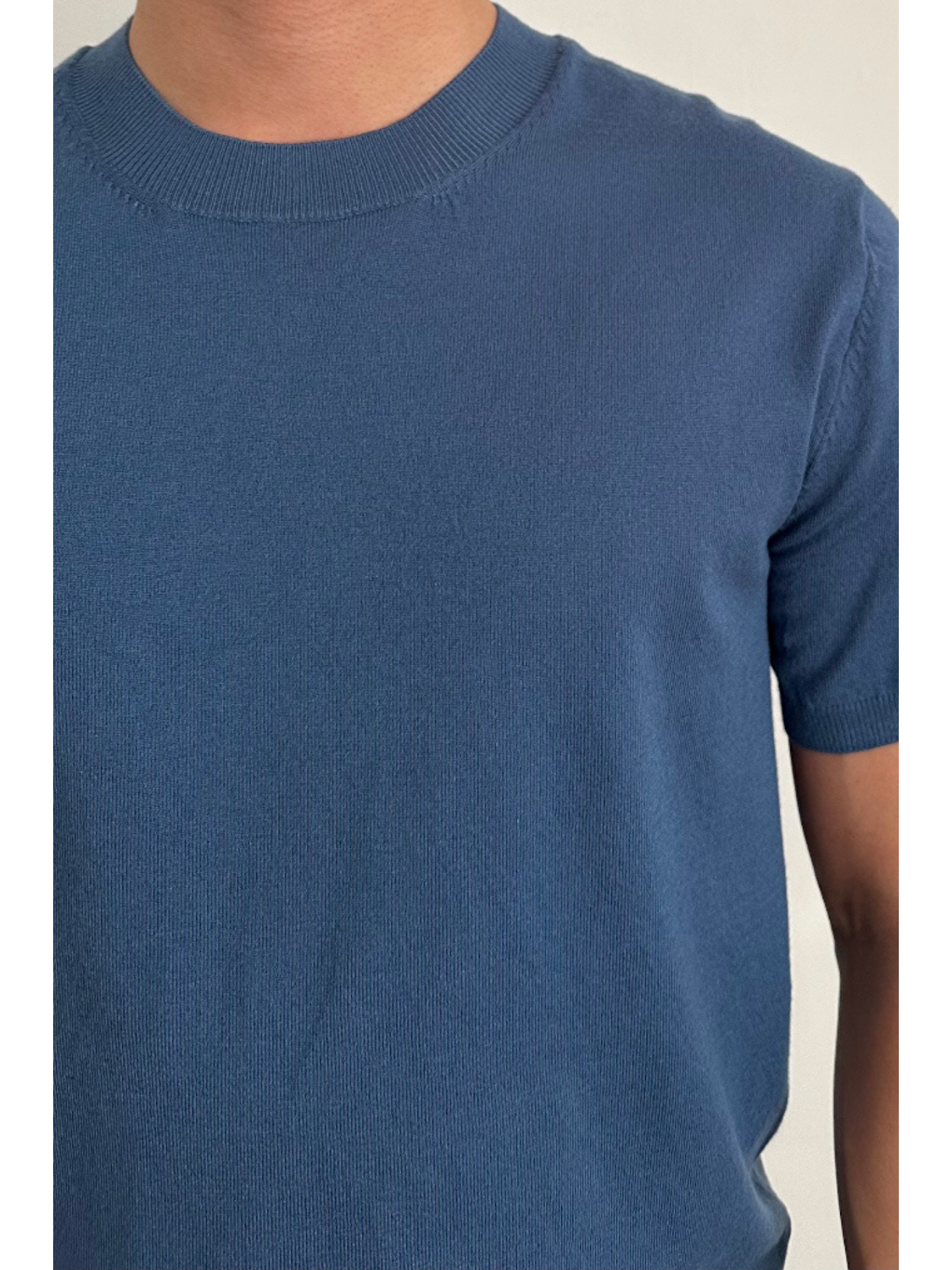 Mavi Erkek Saks Slim Fit Bisiklet Yaka Triko T-Shirt-3