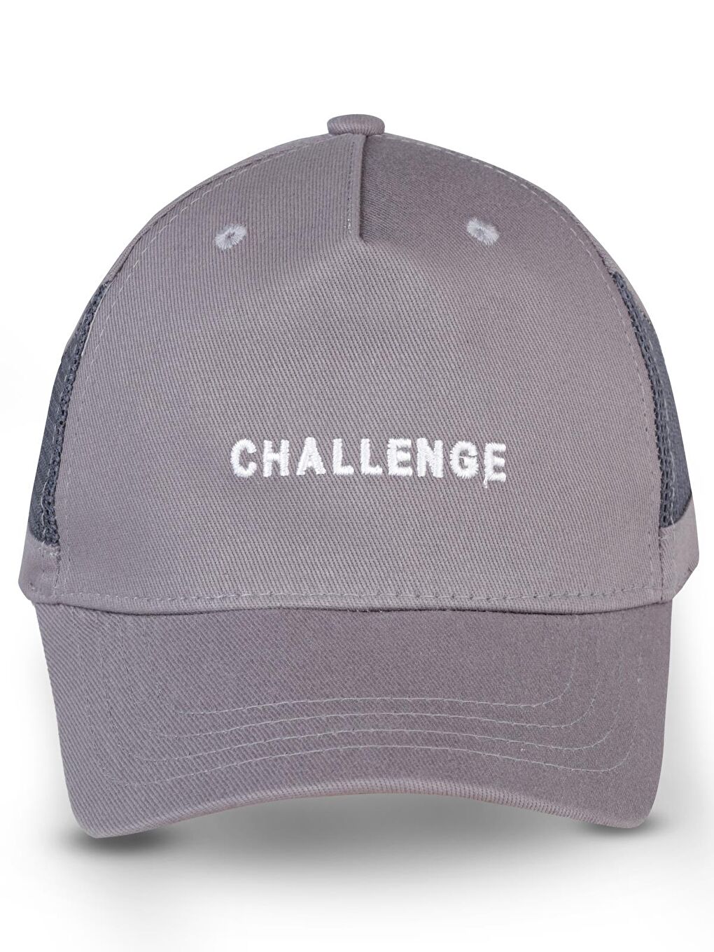 Boys Challenge Nakış 10-13 Yaş Çocuk Erkek Kep Şapka - Gri-2