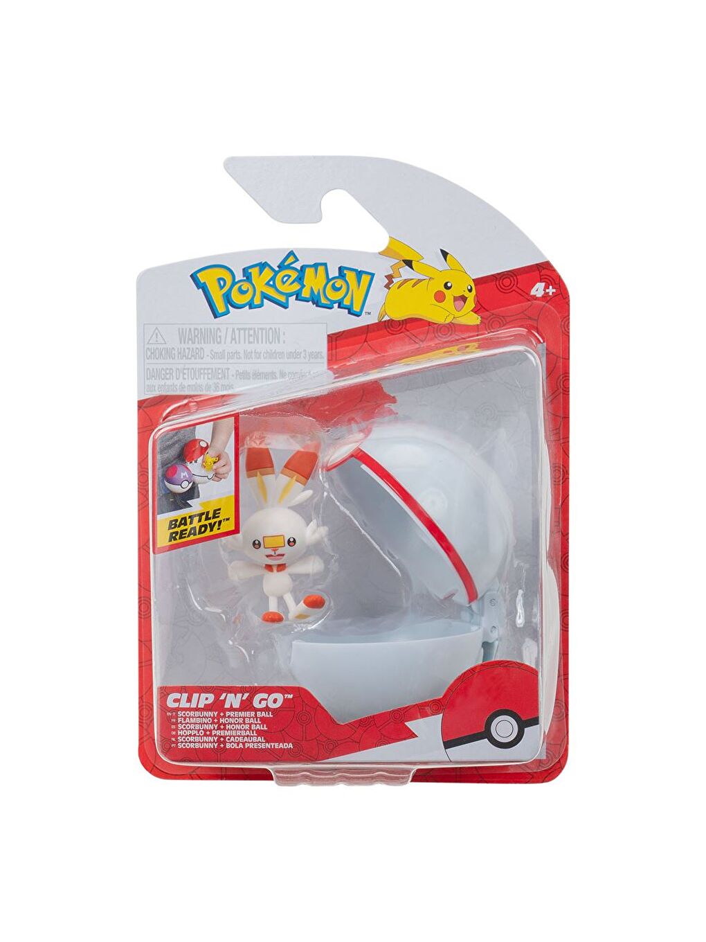 Clip 'N' Go Scorbunny Figür PKW3642-2