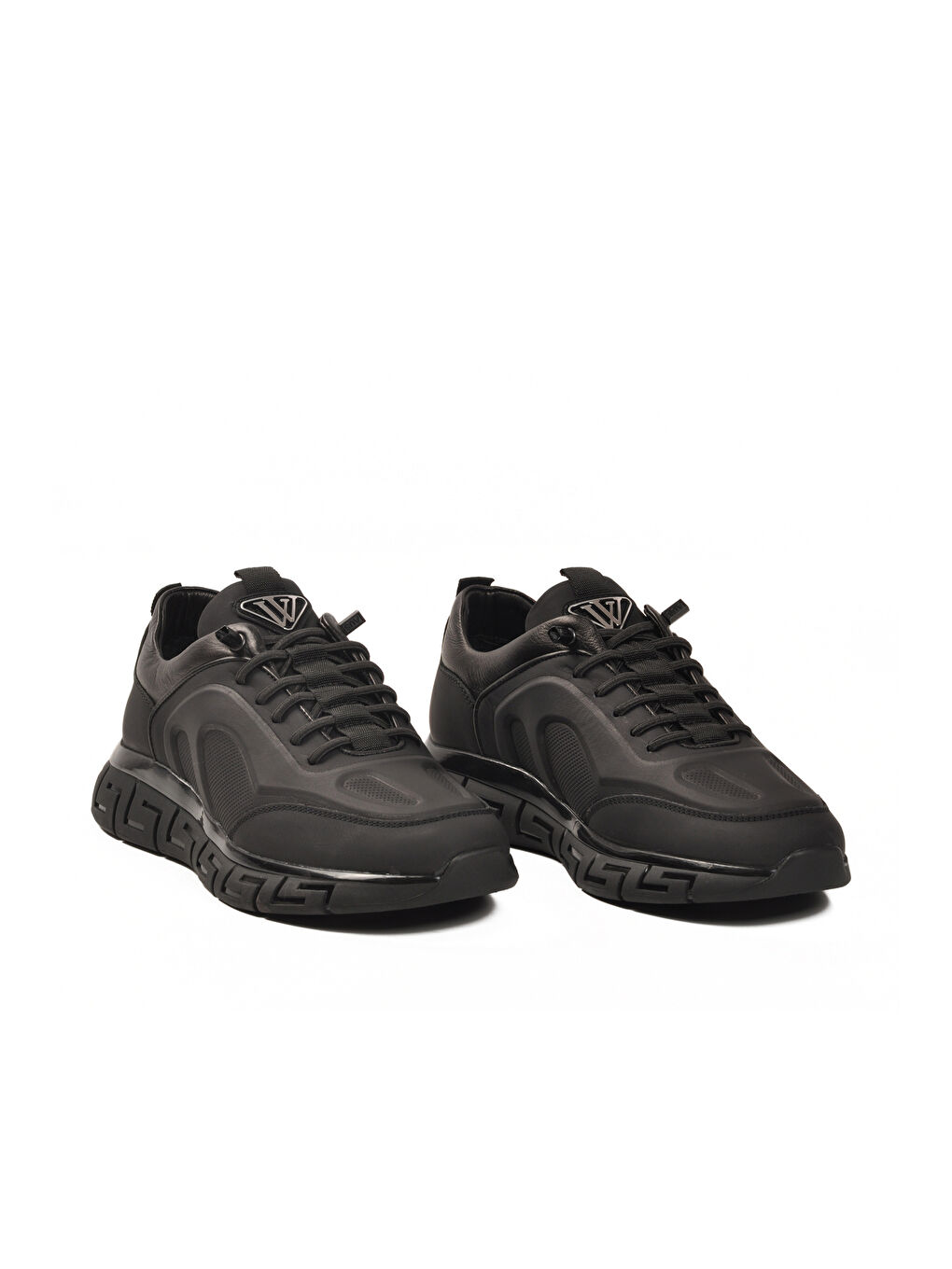 Siyah Nubuk Hakiki Deri Erkek Casual Ayakkabı 6706 M-2