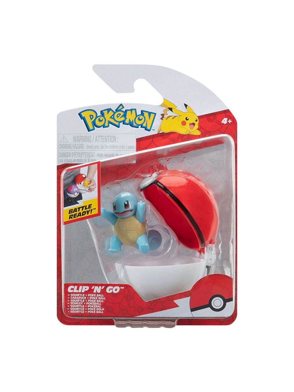 Clip 'N' Go Squirtle Figür PKW3636-3