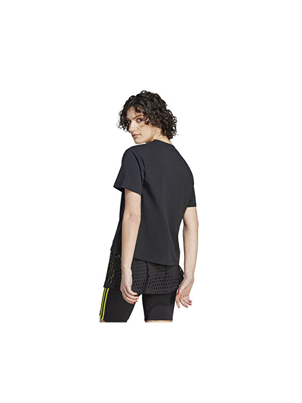 Regular Tee Kadın Günlük Tişört Ik0496 Siyah-1
