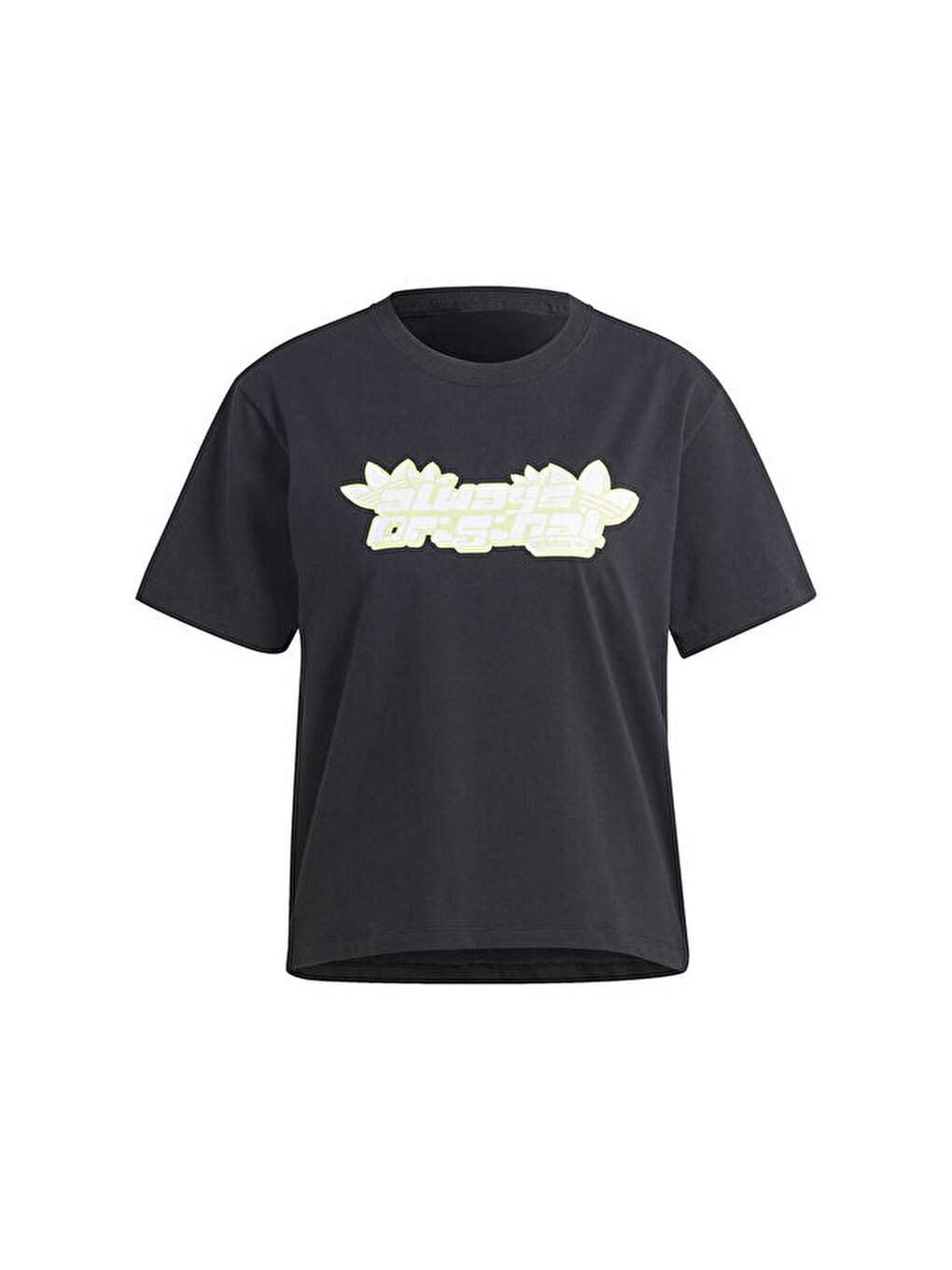 Regular Tee Kadın Günlük Tişört Ik0496 Siyah-3