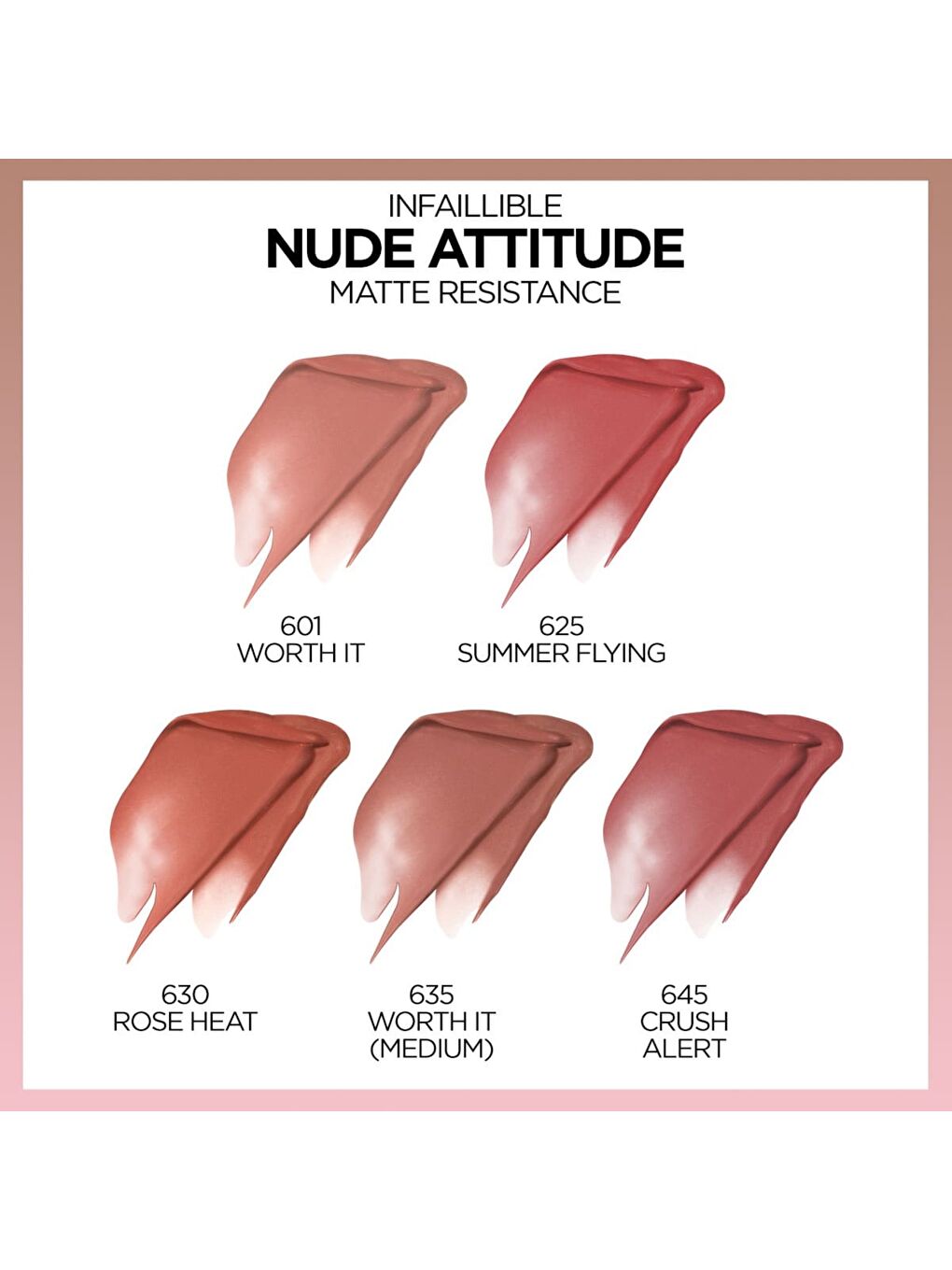 Infaillible Matte Resistance Likit Mat Ruj - 645 Crush Alert-5