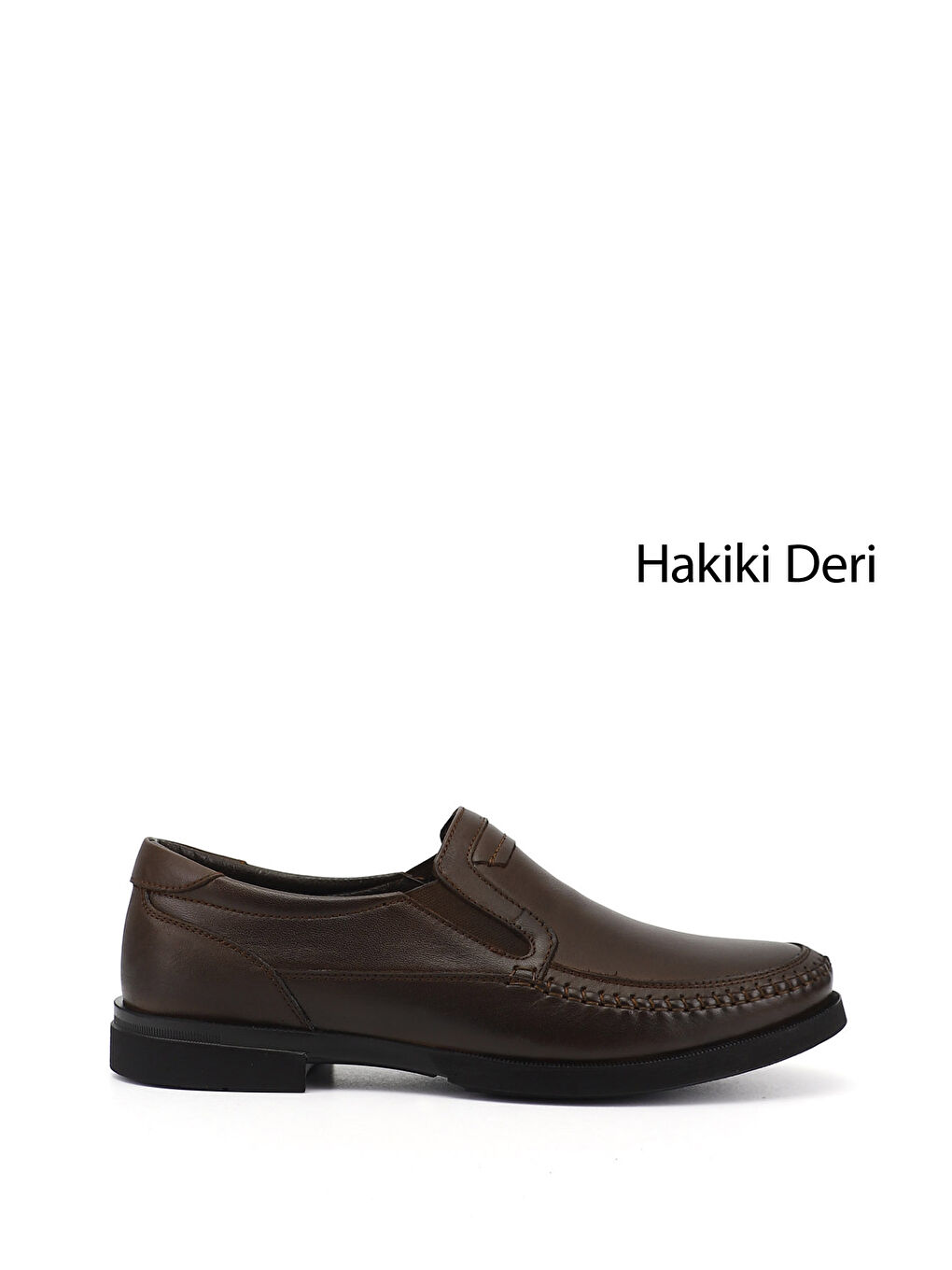 Kahverengi Erkek TÜTÜN KAHVE Hakiki Deri Klasik Ayakkabı