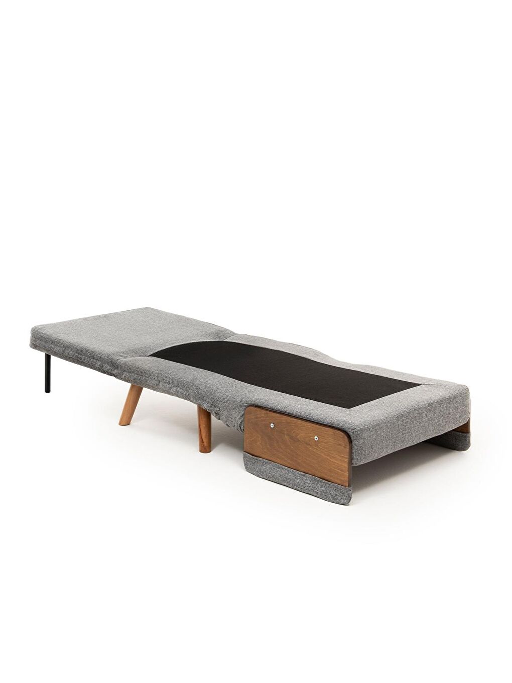 Cosmo Tekli Katlanır Yataklı Koltuk - Keten Açık Gri-7