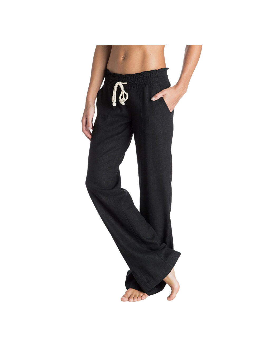 Oceanside Pant Kadın Siyah Pantolon-4