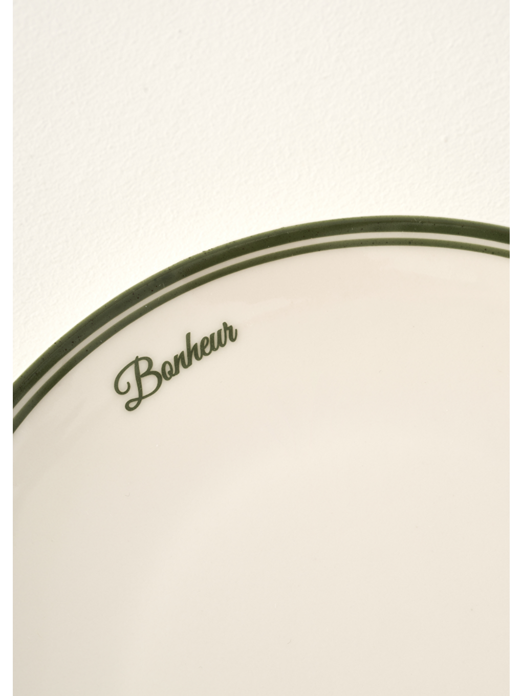 Bonheur Porselen Servis Tabağı Yeşil (28 cm)-1
