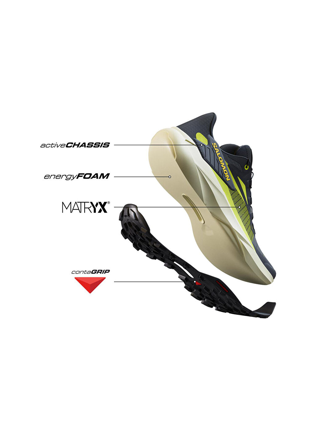 Karışık Genesis Kadın Patika Koşusu Ayakkabısı-4