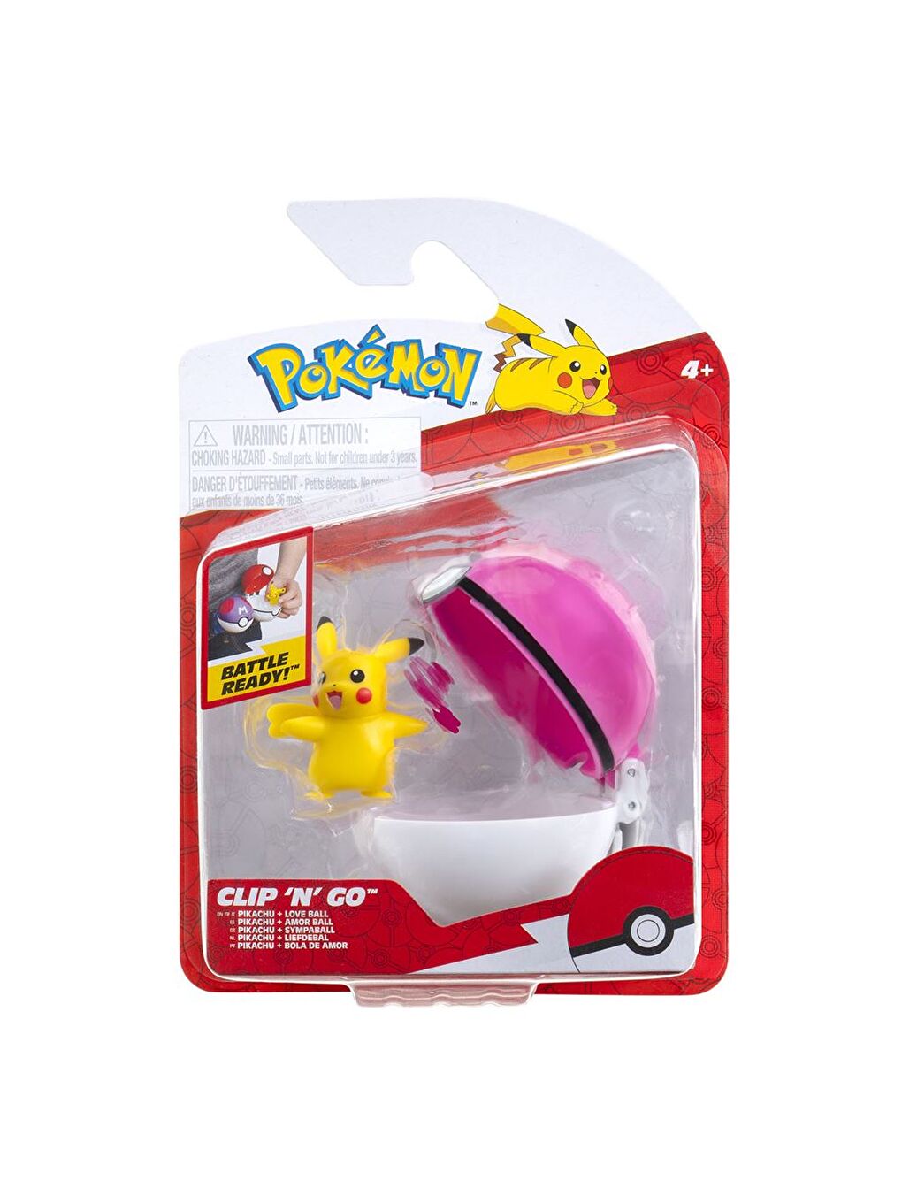 Clip 'N' Go Pikachu Figür PKW3638-2