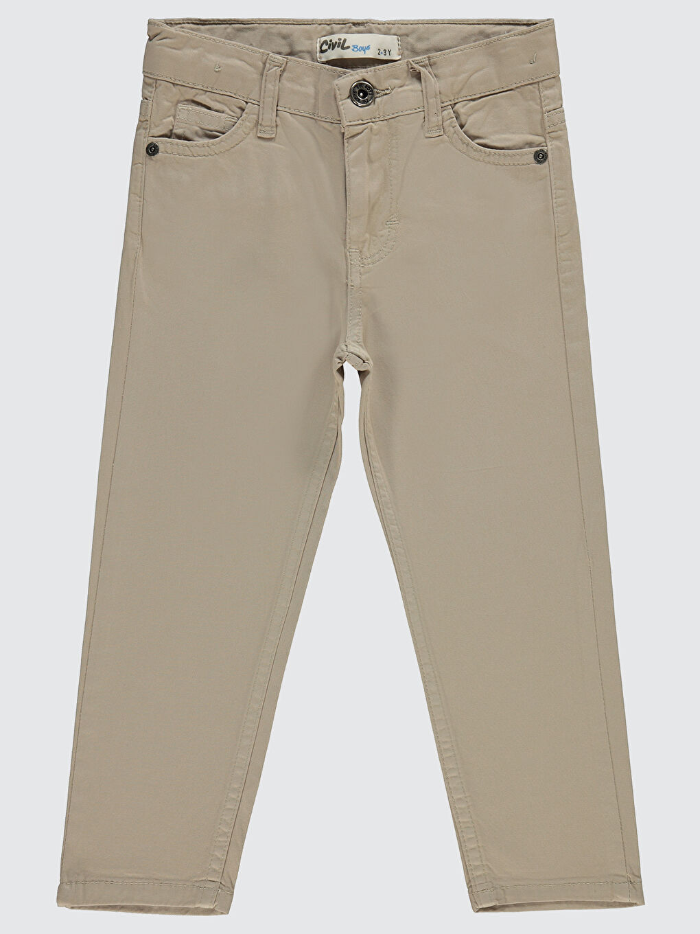 Bej Boys Erkek Çocuk Pantolon 2-5 Yaş Vizon