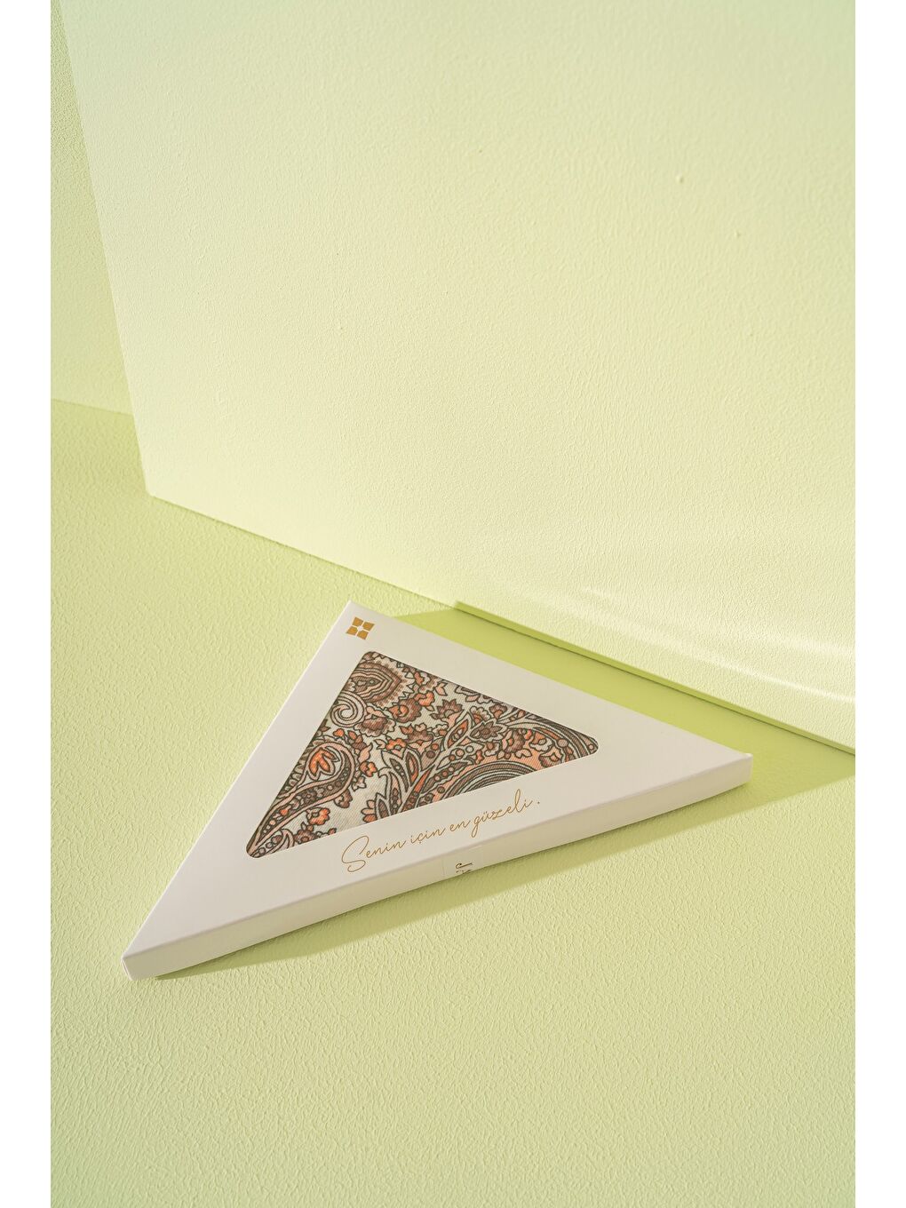 Turuncu Kadın Spring Soft Barissa Eşarp-2