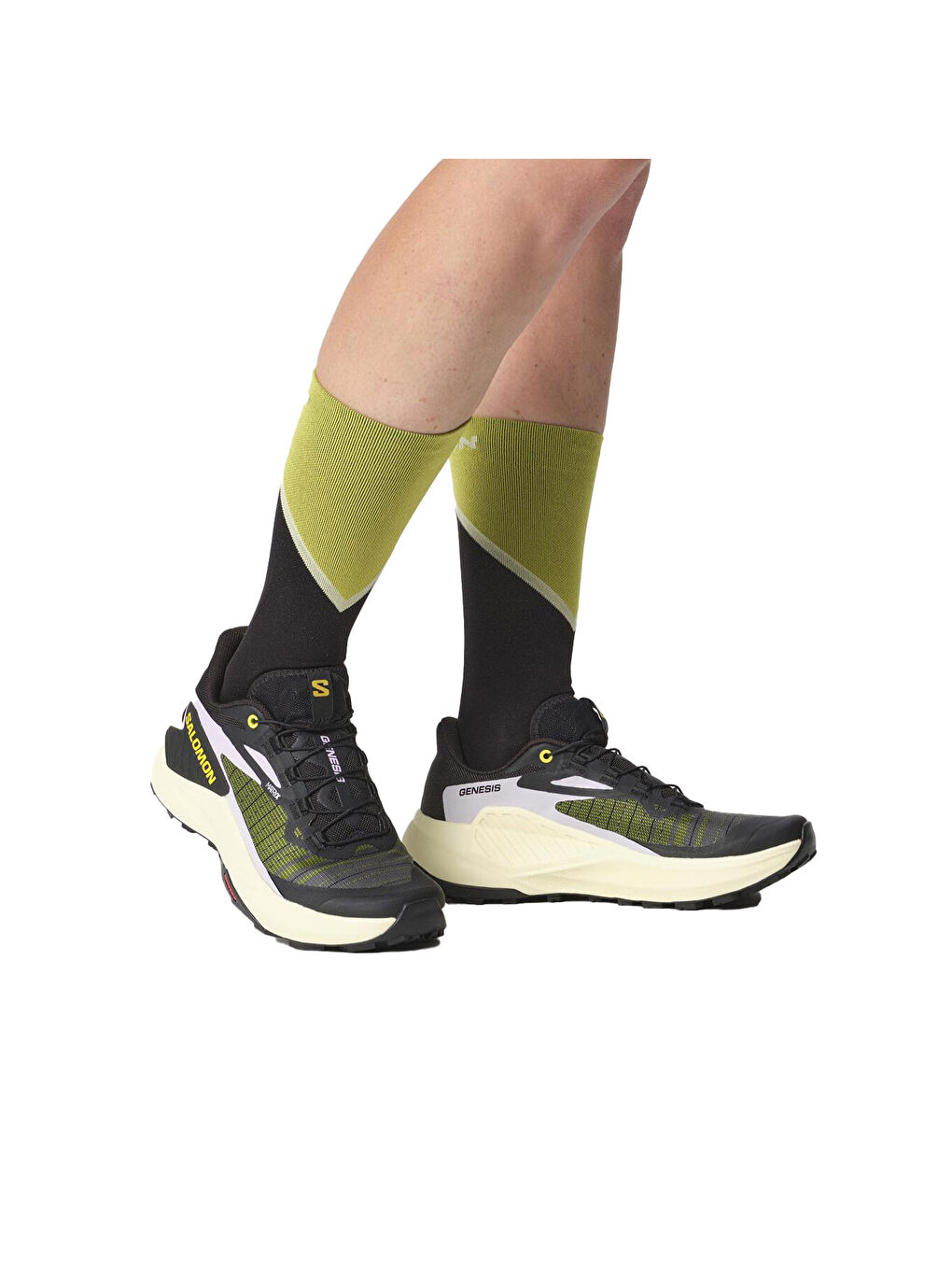 Karışık Genesis Kadın Patika Koşusu Ayakkabısı-6