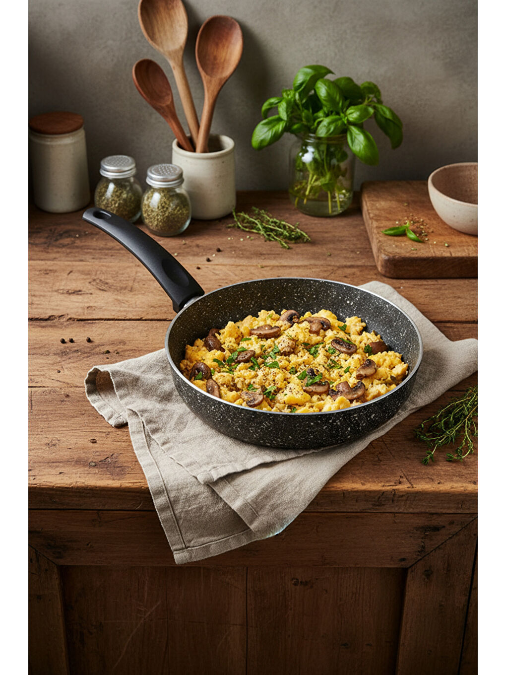 Carolin 2 Parça Grill Tava Seti Gri-3